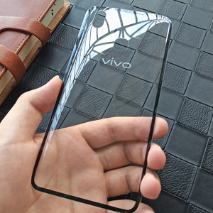 vivo x21替换电池后盖 x21a钢化玻璃后背壳盖 透明机身 后置指纹