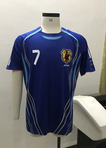 日本国家队复古球衣2006世界杯经典老款足球服7号中田英寿球衣