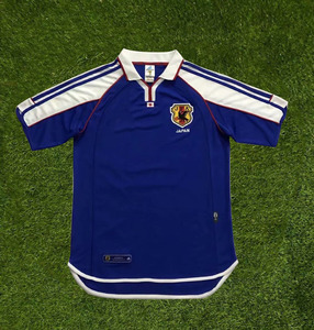 日本球衣2000-2001亚洲杯国家队经典版复古7号中田英寿短袖足球服