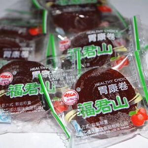 天津特产红果制作 福君山胃康卷 山楂卷休闲零食 手工山楂卷