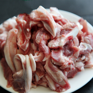 陇上刘叔叔新鲜羊肉原切筋头巴脑3斤板筋不带皮烧烤炒菜顺丰空运