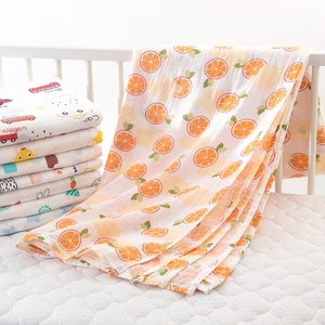 毛巾被纱布纯棉夏季超薄空调房全棉儿童四季通用盖毯幼儿园盖被