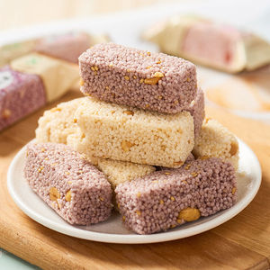 丰阳谷米ni酥零食小吃女生儿童办公糖果酥脆黑米香米酥混合花生酥