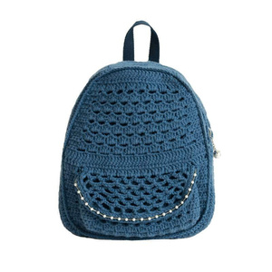 苏苏姐家小香钉珠双肩包包在家手工diy钩针p编织毛线团棉线材料包