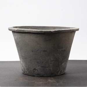 普通盆 粗陶红陶手工窑变黑陶花盆红土盆多肉植物瓦盆透气室外