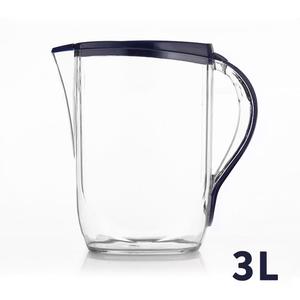 家用2L3L耐热大茶水壶夏季塑料泡茶壶冷水壶扎壶容量果汁凉水壶