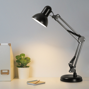 台灯学生阅读护眼家用插电式长臂伸缩办公书桌立式卧室床头落地灯