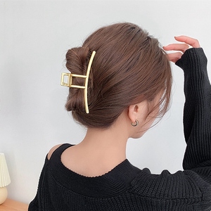 金属小号抓夹发量少短发发卡中号高级感夹子头饰发夹后脑勺马尾夹
