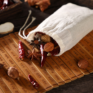 中药袋卤料包过滤袋纯棉香料隔渣袋熬草药沙布袋煎药纱布煲汤袋