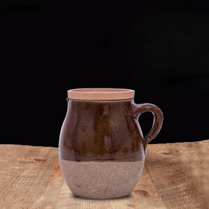 煨汤罐家用小陶土老式土泥瓦罐大砂锅商用煨汤大号炖汤老砂罐带盖