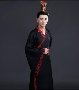 出租男侠客古装传统曲裾深书生汉服才子影楼拍照衣服年会婚服租赁