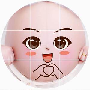 rd拍照肚皮贴双胞胎孕妇猪宝宝妈咪怀孕期贴画肚子照片搞笑笑脸