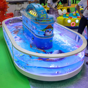 儿童乐园游乐场小孩捞鱼池商用钓鱼池奶瓶喂奶鱼池活鱼缸定制大型