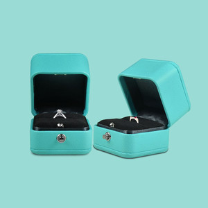 子首饰品迷你单求结婚礼创意戒指盒 钻戒盒收纳蒂芙尼tiffany