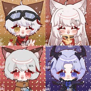 (现货)百里守约周边绝影朱雀志魅影q版吧唧徽章
