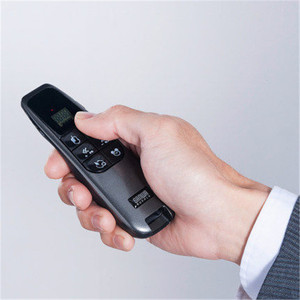 日本SANWA陀螺仪遥控器鼠标无线带激光指示灯空中鼠标PPT会议远距离可用懒人无线演示器台式笔记本电脑鼠标