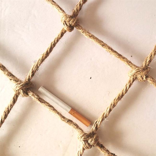 麻绳网格装饰网屋顶阳台防护网隔断围栏挂衣网照片墙吊顶棚攀爬