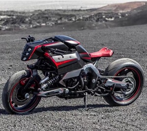 进口暴龙改装哈雷883双缸水冷x48太子巡航复古拿铁1200重机摩托车