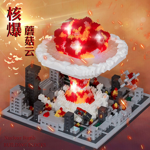乐高核弹积木军事系列98k狙击枪武器模型拼装玩具男孩6岁以上礼物