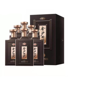 金沙回沙酒1951新版500ml*4瓶贵州酱香型白酒纯粮固态发酵金沙酒