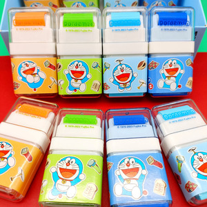 一正哆啦a梦滚轮橡皮擦正版授权创意卡通可爱高颜值精美清洁除屑干净