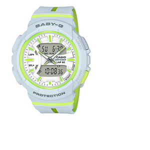 casio卡西欧babyg夜跑抬手灯防水运动电子手表女款bga-240l-7a