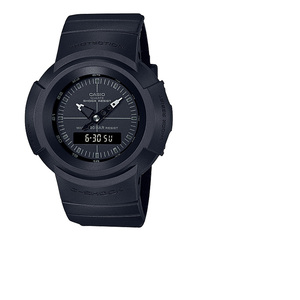 卡西欧手表男g-shock复古复刻版运动手表潮流街头双显aw-500bb-1e