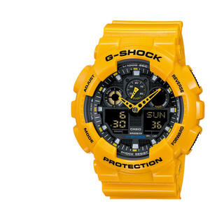 casio卡西欧手表男gshock大黄蜂防水学生运动电子表ga-100a-9a