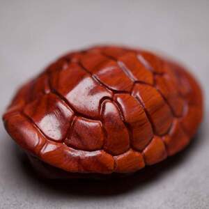 黄花梨木雕手把件精品