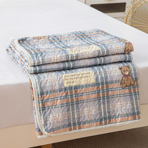 A类纯棉薄床垫软垫子褥子夏季床褥垫床单防滑垫不位移四季床护垫