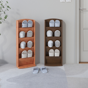 实木简易拖鞋架子多层家用门口入户鞋柜收纳置物宿舍省空间网红