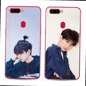 定制手机壳适用tfboys王源oppor11splusr9sr15a59a79a73软硅胶