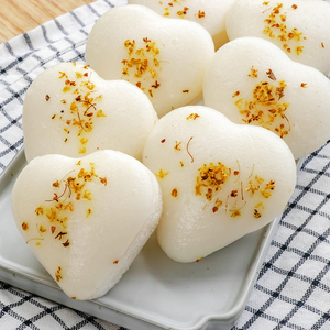 速冻儿童早餐美食材半成品手工桂花小米发糕酒酿蒸水塔糕软糯早点