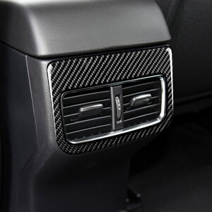 新品马自达cx-5 cx5碳纤维后排出风口贴m装饰内饰汽车改装配件定