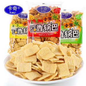 卡奇锅巴卡奇小米豆香锅巴150g麻辣香甜口味办公休闲网红小米锅巴