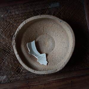 [晓宜]窑空宋代窑具花盆匣钵承变形壶古烧窑工具瓷器标本窑址湖田