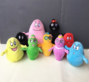 法国原单 barbapapa 巴巴爸爸 毛绒玩具 毛绒公仔