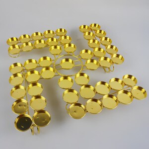 49盏双排万字卍字莲花酥油灯座 酥油灯架 灯座万字莲花灯座