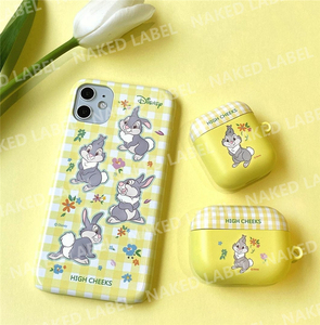 韩国代购high cheeks联名disney迪士尼手机壳适用于苹果三星手机