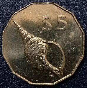 任证堂#库克群岛2003年5元,31.5mm,外国硬币,铜币