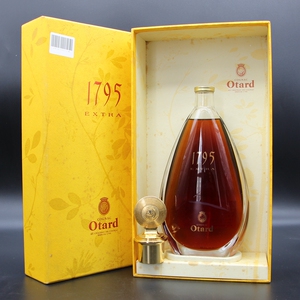 2000年代otard/豪达extra1795金叶干邑白兰地700ml(老酒收藏洋酒)