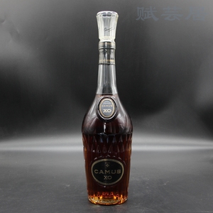 80年代法国camus金花卡慕xo干邑白兰地40度700ml 老酒 洋酒 收藏