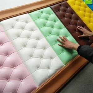 墙面泡沫粘贴板卧室