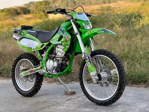 进口川崎klx250高赛魔术师山地越野电喷波速尔猎豹cqr拉力摩托车