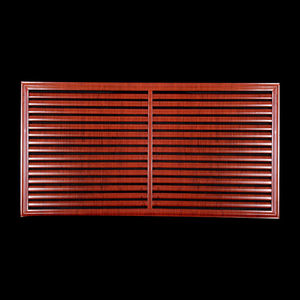 暖气防尘罩铁艺百叶暖气片装饰挡板罩家用地暖罩60x120洞口尺寸