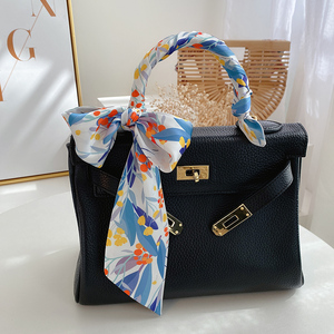 缠包包小丝巾缠带手柄丝巾带绑包装饰丝带窄长条绑包包缠包带围巾