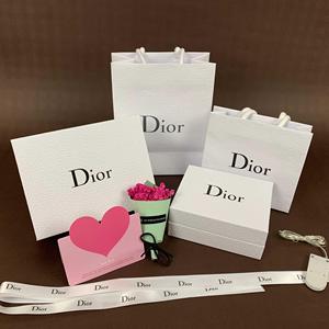 dior迪奥包装专柜礼盒空盒子礼品袋999口红壳香水手提袋子纸袋带