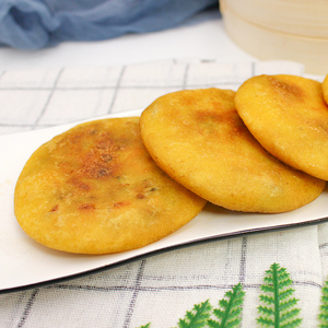 建德特产戈不舍玉米饼速冻早餐杂粮粗粮饼手工煎饼 玉米粿点心