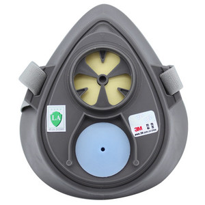 3m3100 3200防毒面具防油漆味喷漆化工专用粉尘打磨透气防尘面罩