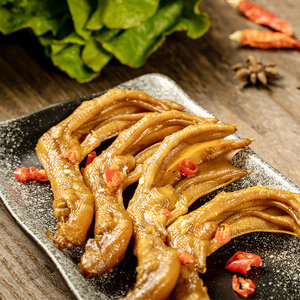 香辣鸭爪梅州特产